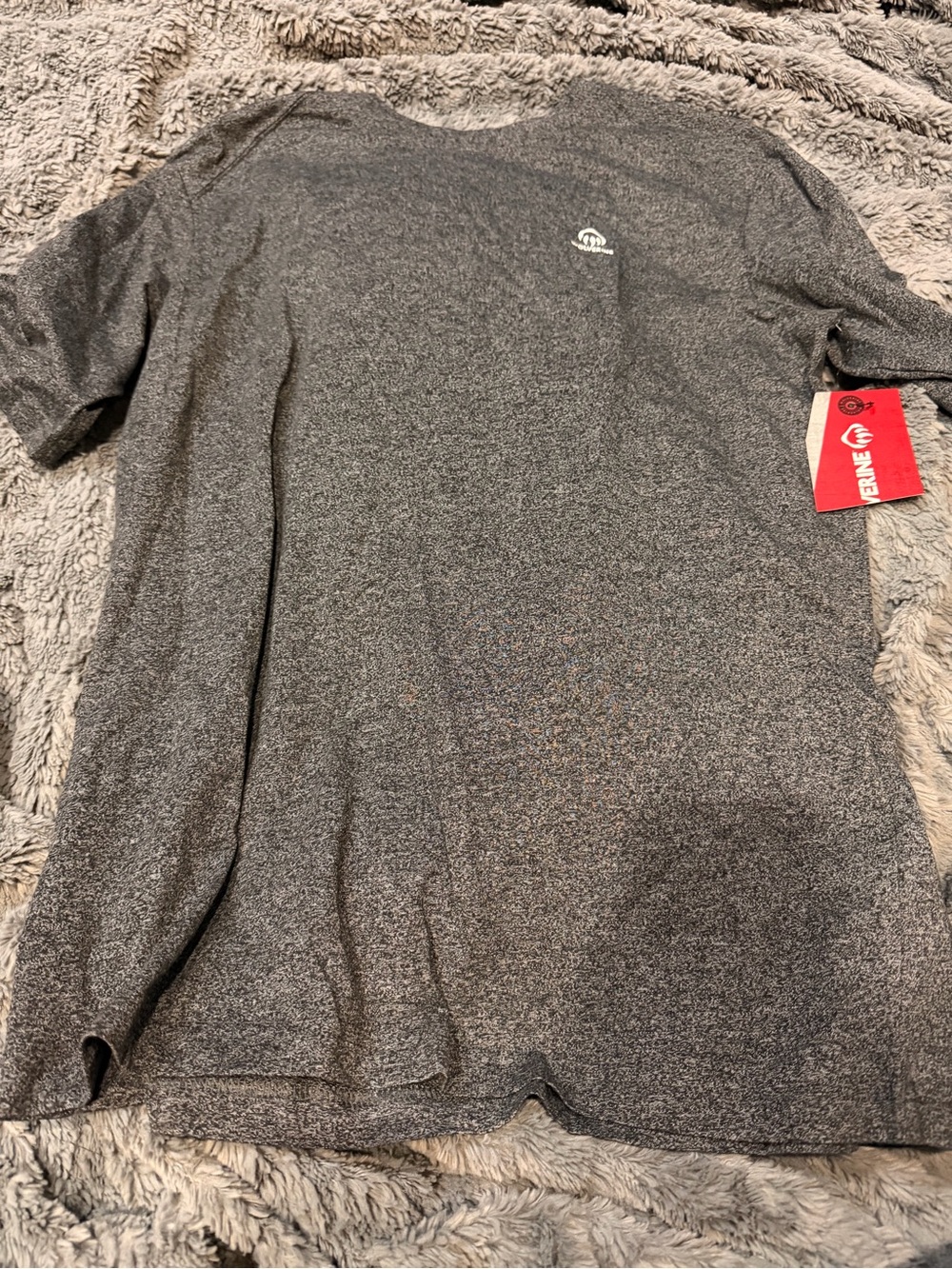 wolverine gray tshirt sz m nwt